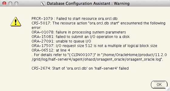 oracle-11203-spfile-error