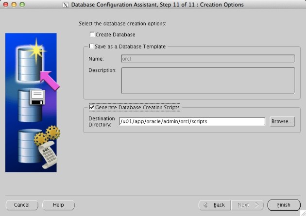 DBCA-creation-options